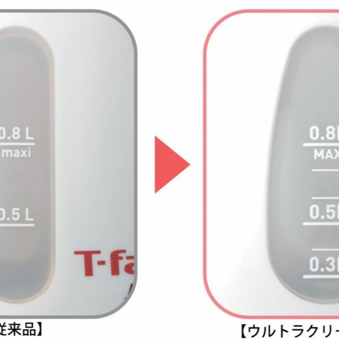 【色: パールホワイト】ティファール 電気ケトル 0.8L アプレシア ウルトラ スマホ/家電/カメラの生活家電(その他)の商品写真