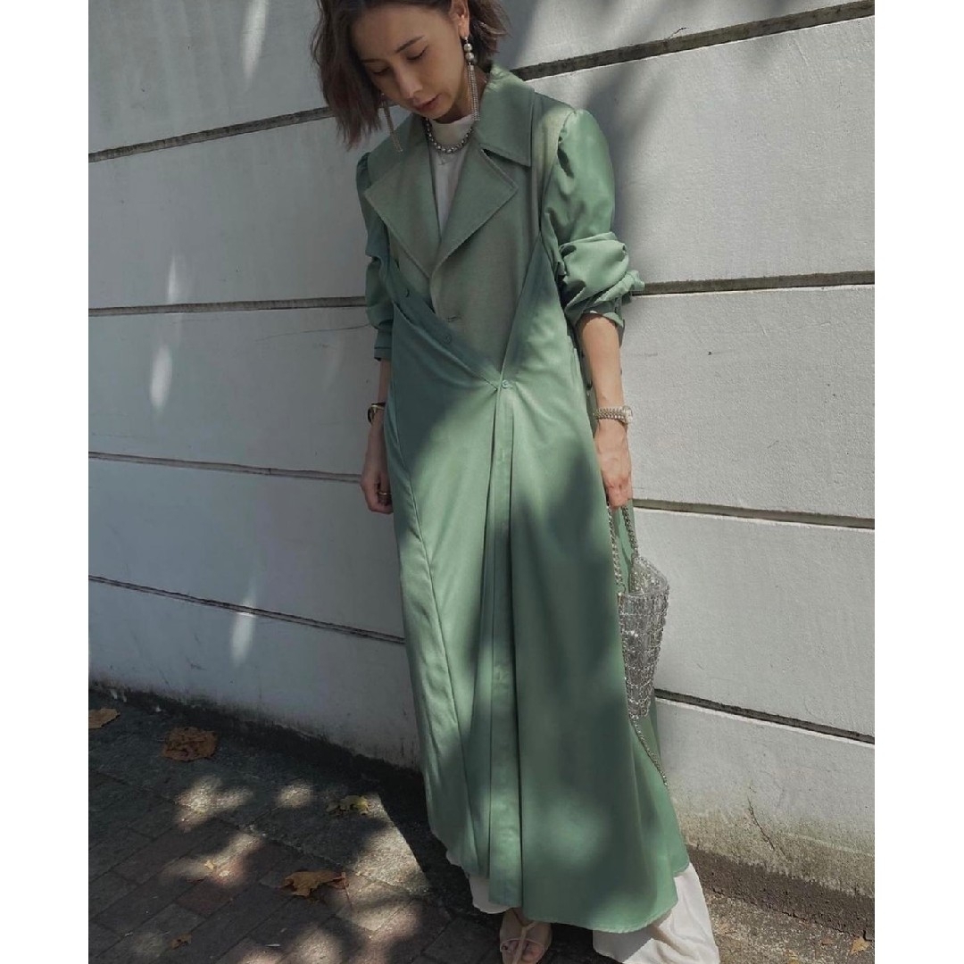 Ameri VINTAGE(アメリヴィンテージ)のAmeri VINTAGEコート♡ザラELENOREザラLoungedress レディースのジャケット/アウター(ロングコート)の商品写真