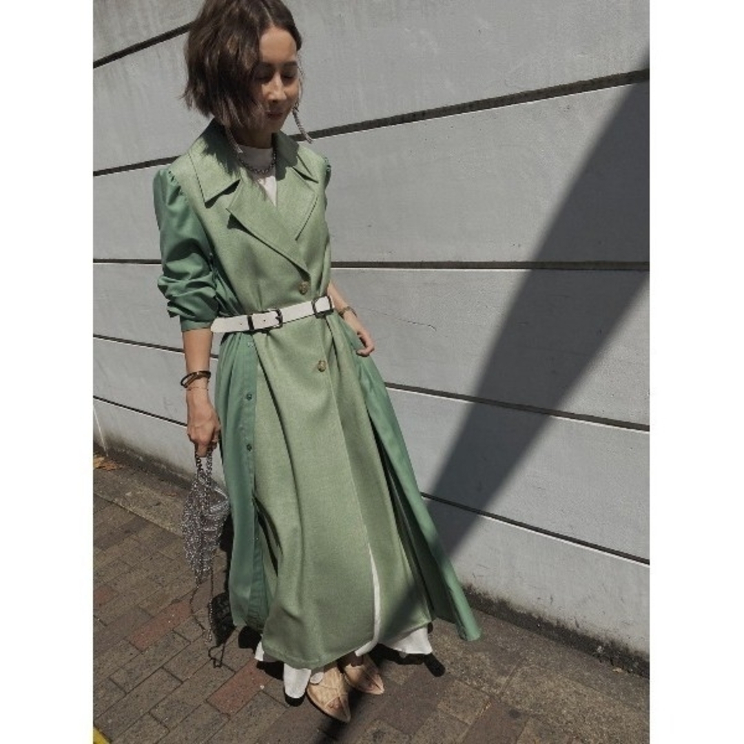 Ameri VINTAGE(アメリヴィンテージ)のAmeri VINTAGEコート♡ザラELENOREザラLoungedress レディースのジャケット/アウター(ロングコート)の商品写真