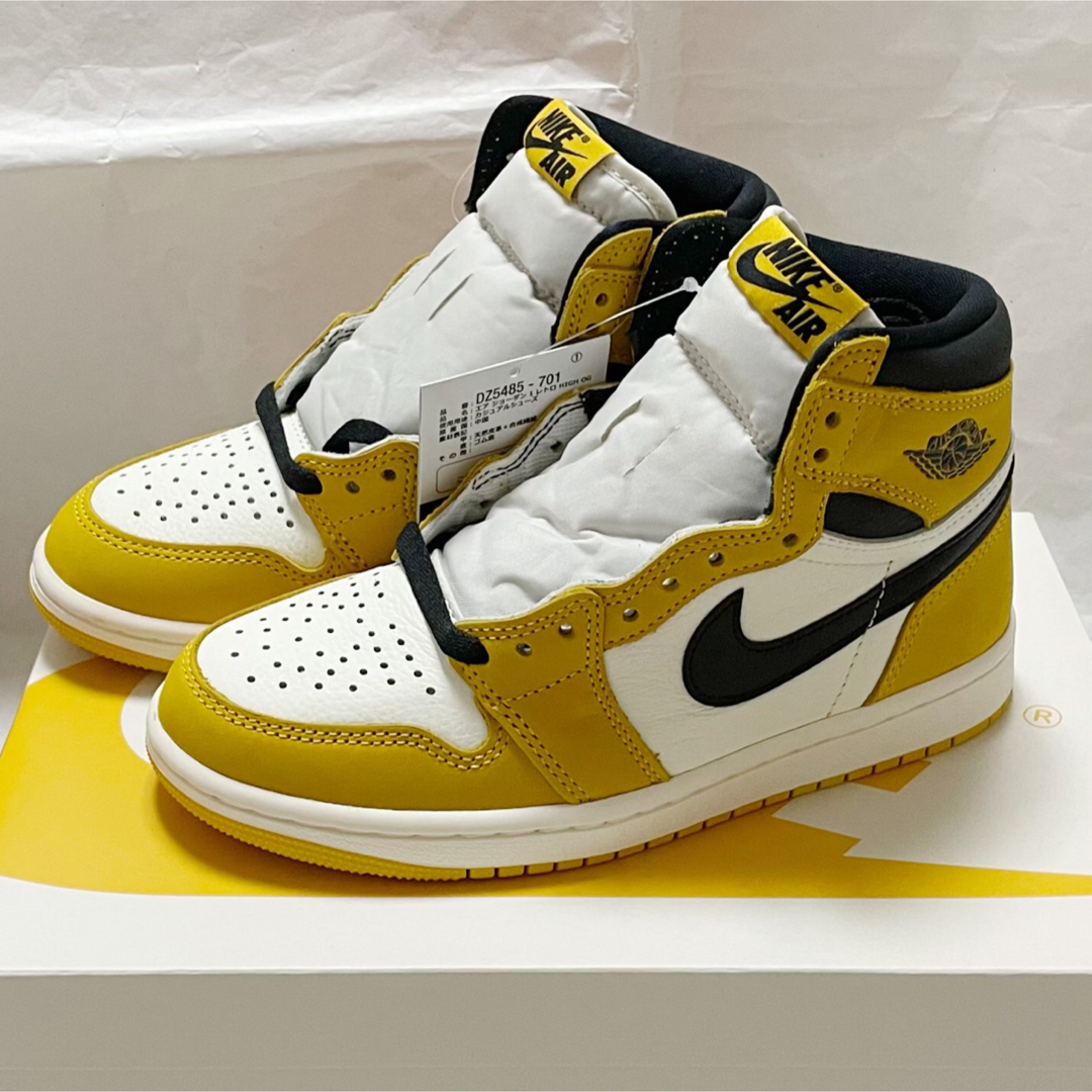 Jordan Brand（NIKE）(ジョーダン)のNike Air Jordan 1 High OG Yellow Ochre メンズの靴/シューズ(スニーカー)の商品写真