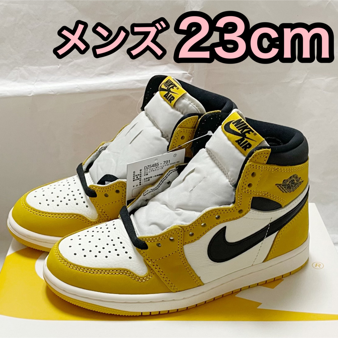 Jordan Brand（NIKE）(ジョーダン)のNike Air Jordan 1 High OG Yellow Ochre メンズの靴/シューズ(スニーカー)の商品写真