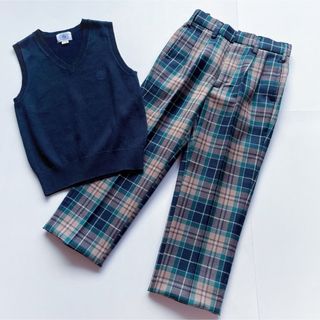 ジェイプレス(J.PRESS)の美品 J.PRESS フォ－マルセット ベスト ロングパンツ 入学式 110(ドレス/フォーマル)