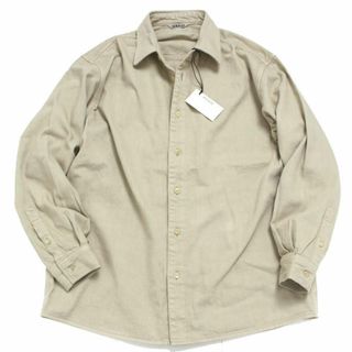 オーラリー(AURALEE)の新品 AURALEE BOTANICAL DYED DENIM SHIRTS(シャツ)