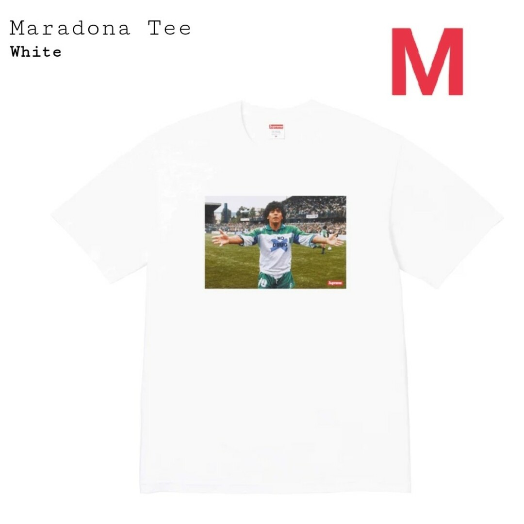 Supreme Maradona Tee White M マラドーナ-