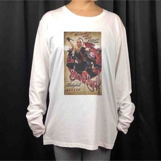 新品 エンジェルウォーズ ベイビードール セクシーピンナップガール 映画 ロンT(Tシャツ/カットソー(七分/長袖))