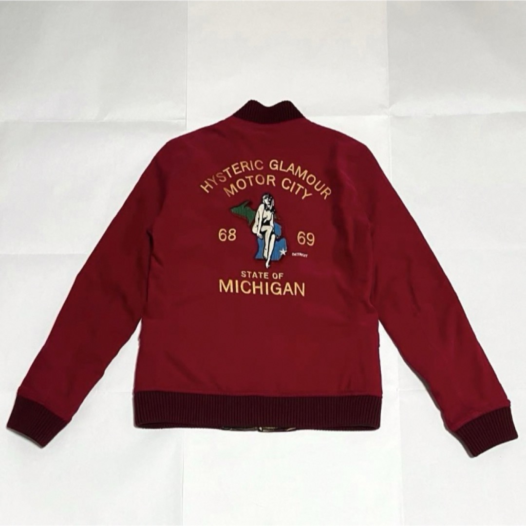 HYSTERIC GLAMOUR ブルゾン ヒスガール リバーシブル 刺繍 迷彩 HYSTERIC GLAMOUR ブルゾン ヒスガール リバーシブル 刺繍 迷彩