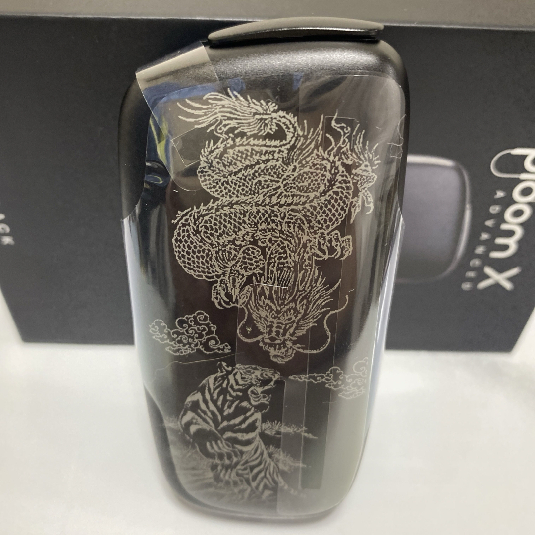 PloomTECH(プルームテック)の龍 虎 デザイン レーザー加工 プルームエックス アドバンスド Ploom X メンズのファッション小物(タバコグッズ)の商品写真