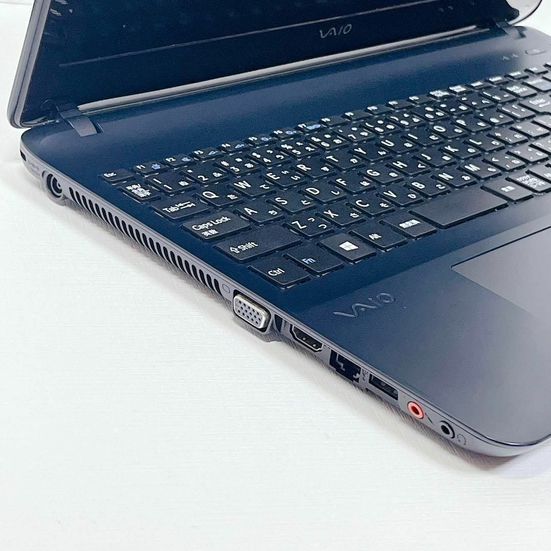 u68⭐新品SSD爆速⭐VAIO⭐カメラ付✅SONYノートパソコン✅すぐに使えるWindows10