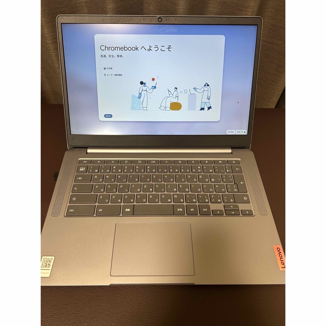 Lenovo(レノボ)のLenovo Chromebook IdeaPad Slim 360 ノートPC スマホ/家電/カメラのPC/タブレット(ノートPC)の商品写真