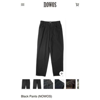 ファビアンルー(Fabiane Roux)のnowos  ブラックパンツ　24SS(カジュアルパンツ)