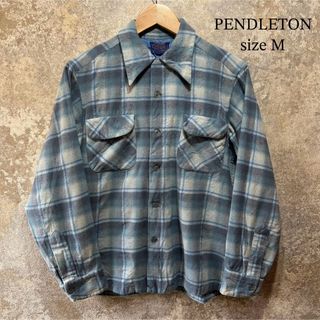 ペンドルトン(PENDLETON)のUSA製 PENDLETON ペンドルトン フランネル ウール チェックシャツ(シャツ)