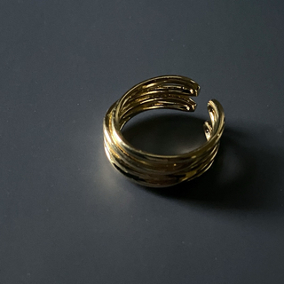フリークスストア(FREAK'S STORE)のLayered wide ring gold No.1000(リング(指輪))
