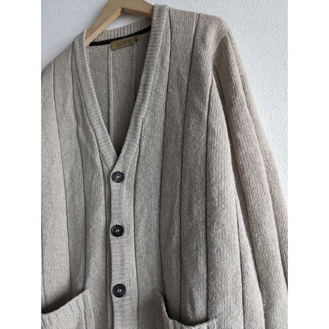 BEAMS(ビームス)のP.G.FIELD ACRYLIC KNIT CARDIGAN メンズのトップス(ニット/セーター)の商品写真