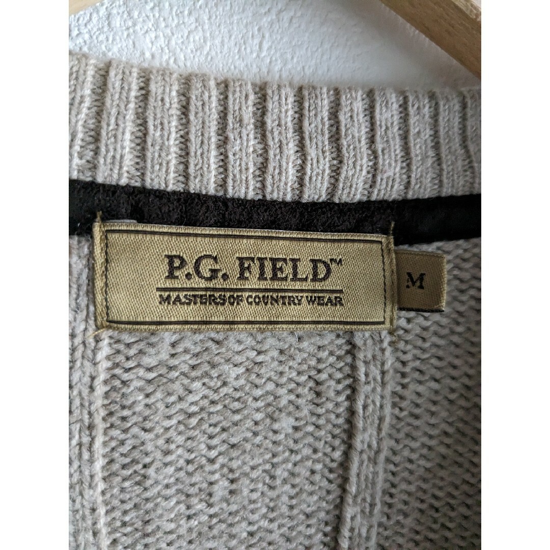 BEAMS(ビームス)のP.G.FIELD ACRYLIC KNIT CARDIGAN メンズのトップス(ニット/セーター)の商品写真