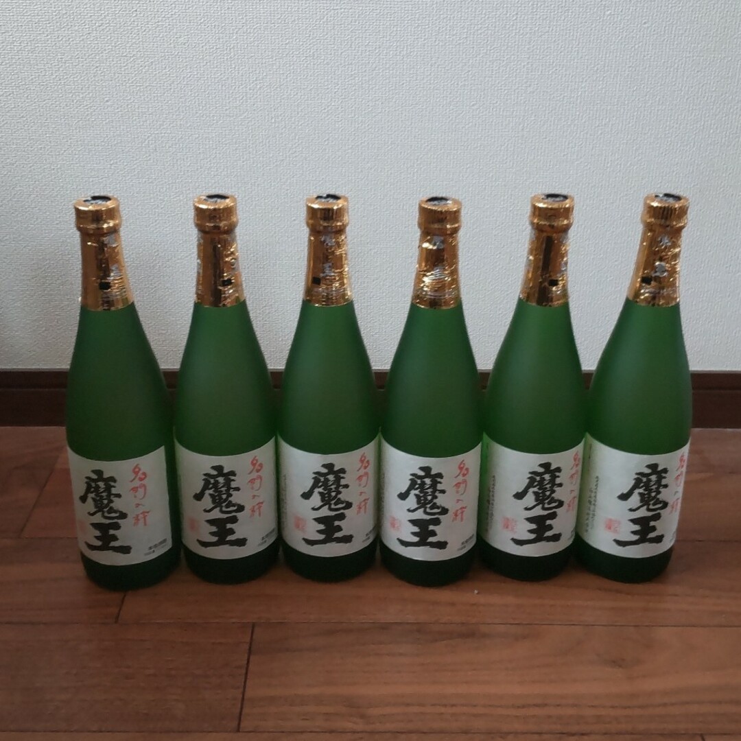 白玉醸造(シラタマジョウゾウ)の芋焼酎　魔王　720㍉㍑　6本セット 食品/飲料/酒の酒(焼酎)の商品写真