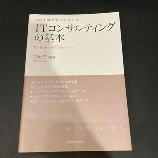 ＩＴコンサルティングの基本(ビジネス/経済)