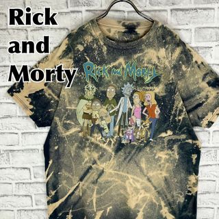 ティービーアンドムービー(TV&MOVIE)のRick and Morty リックアンドモーティタイダイTシャツ 半袖 輸入品(Tシャツ/カットソー(半袖/袖なし))