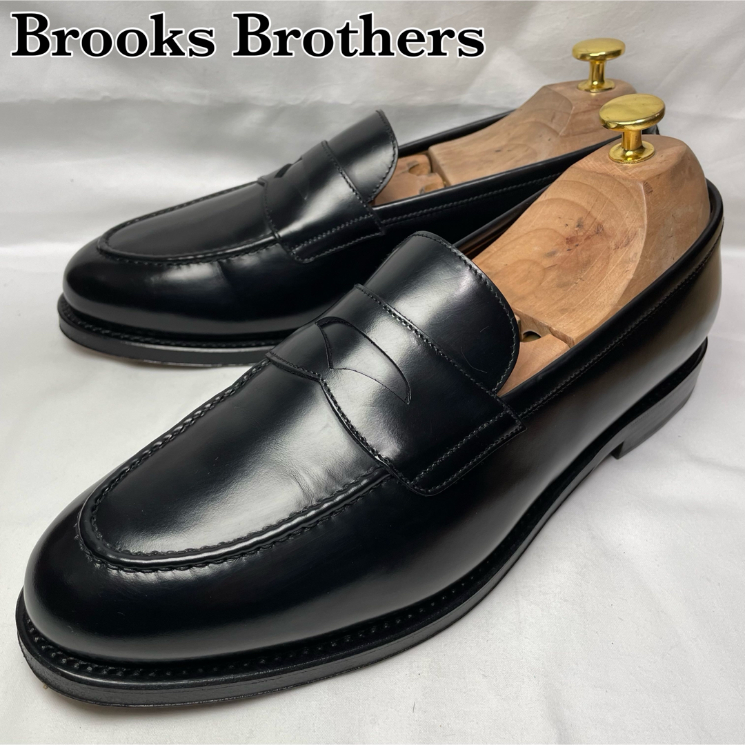 Brooks Brothers(ブルックスブラザース)の【極美品】ブルックスブラザーズ ペニーローファー ゴールデンフリース GF メンズの靴/シューズ(ドレス/ビジネス)の商品写真