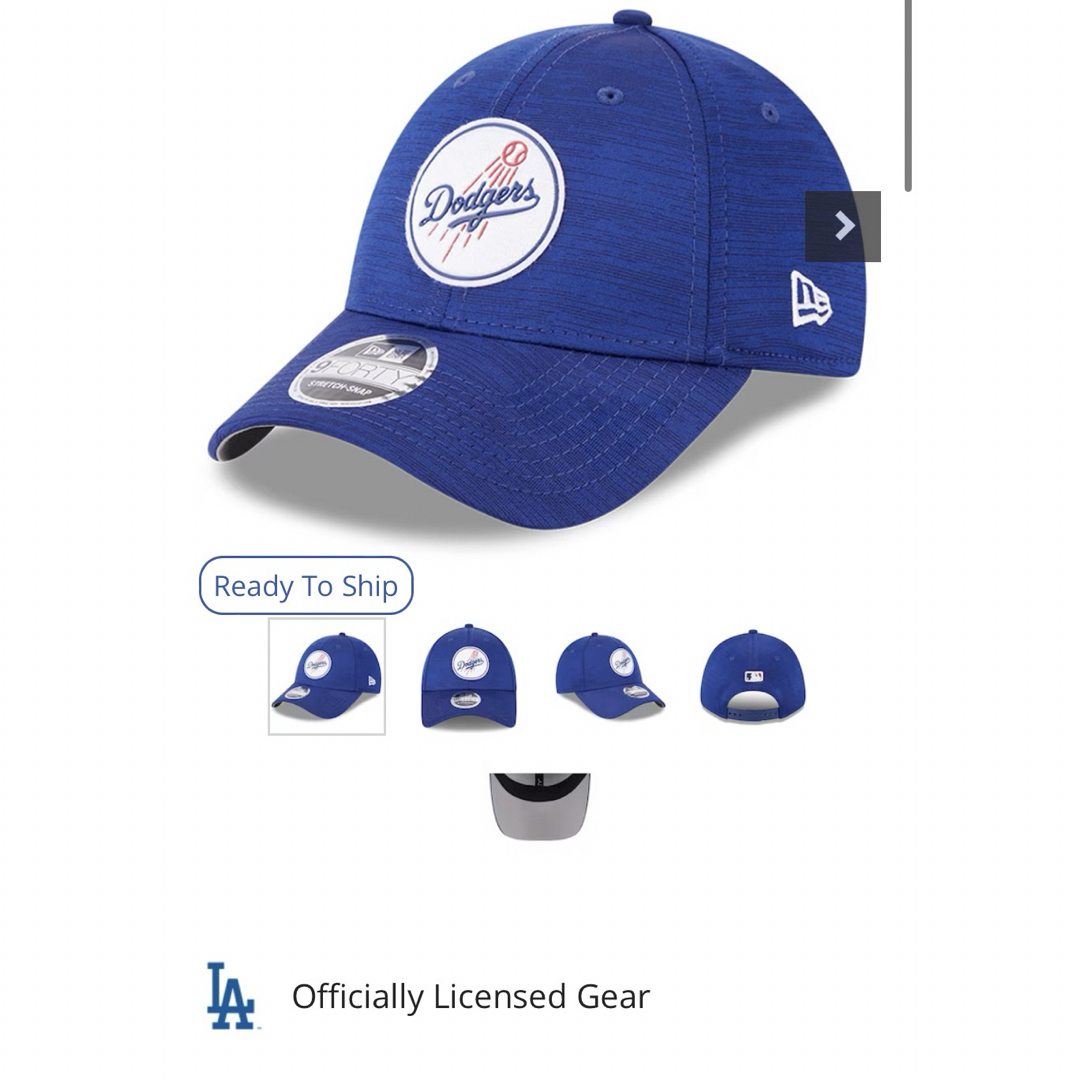 NEW ERA(ニューエラー)のロサンゼルスドジャース　ニューエラ　キャップ メンズの帽子(キャップ)の商品写真