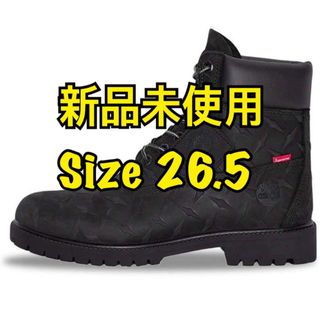 シュプリーム(Supreme)のSupreme Timberland Diamond  Boot 黒26.5(スニーカー)