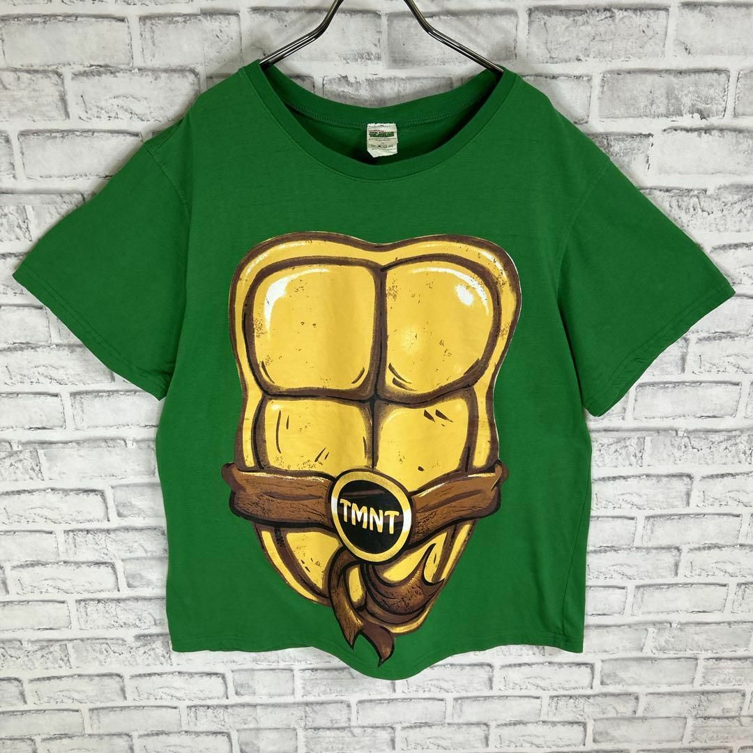 TV&MOVIE - Turtles タートルズ 両面プリント 亀の甲羅 XL Tシャツ