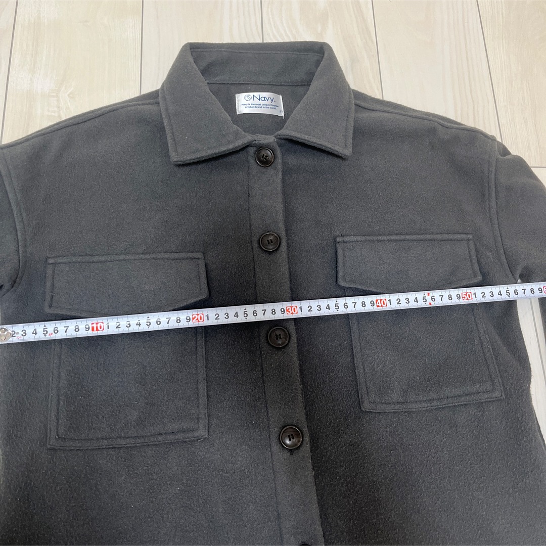 コート　レディース　ステンカラーコート　グレー メンズのジャケット/アウター(ステンカラーコート)の商品写真
