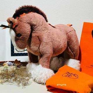 エルメス(Hermes)のHERMES エルミー PM ホース お馬さん　ぬいぐるみ(ぬいぐるみ/人形)