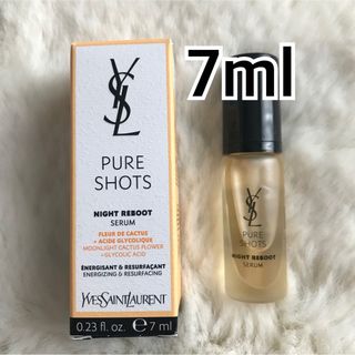 イヴサンローランボーテ(Yves Saint Laurent Beaute)のYSL ピュアショット ナイト リチャージセラム 〈夜用美容液〉 7ml(美容液)