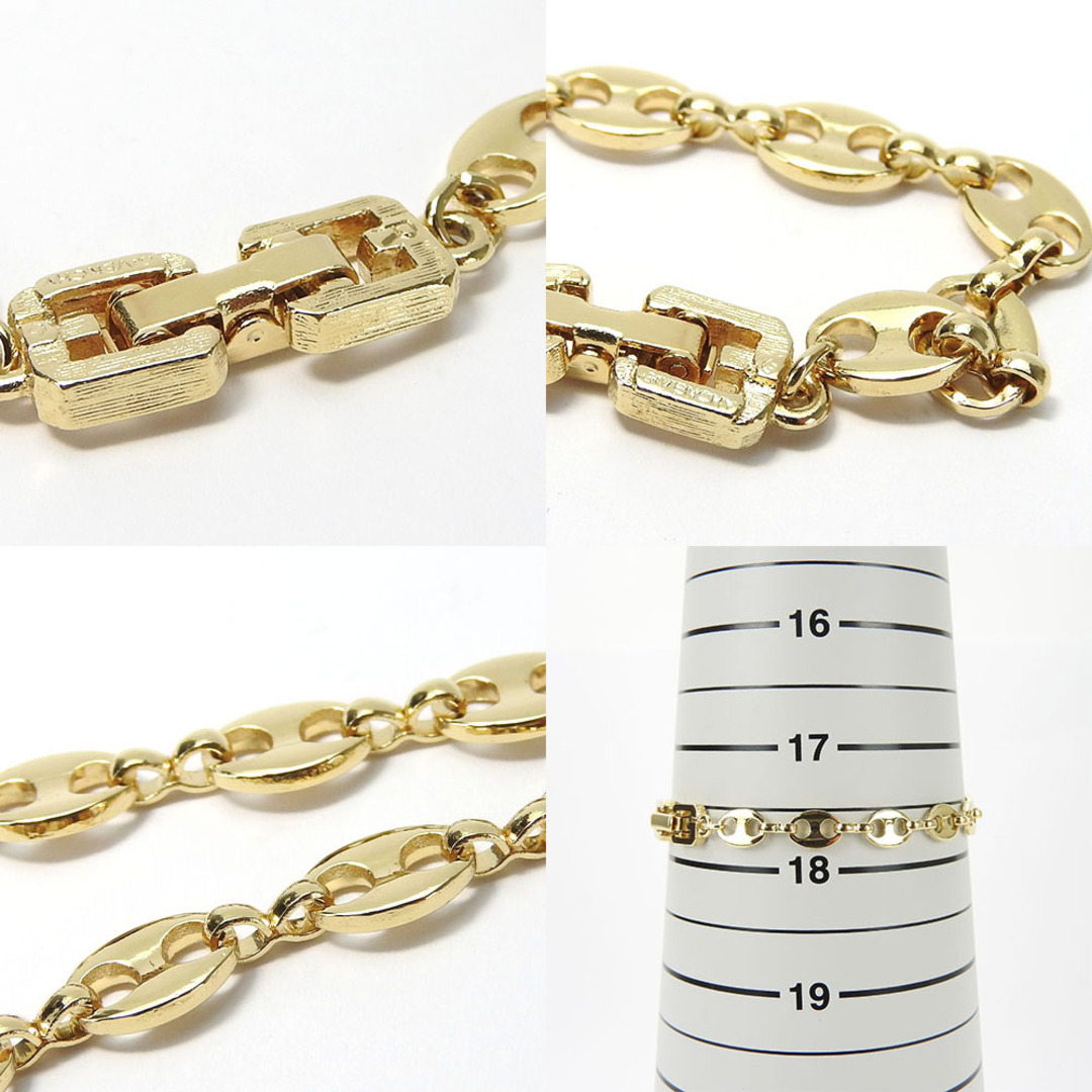 GIVENCHY - 【中古】 ジバンシー ブレスレット メタル ゴールド GIVENCHY - 【中古】 ジバンシー ブレスレット メタル ゴールド
