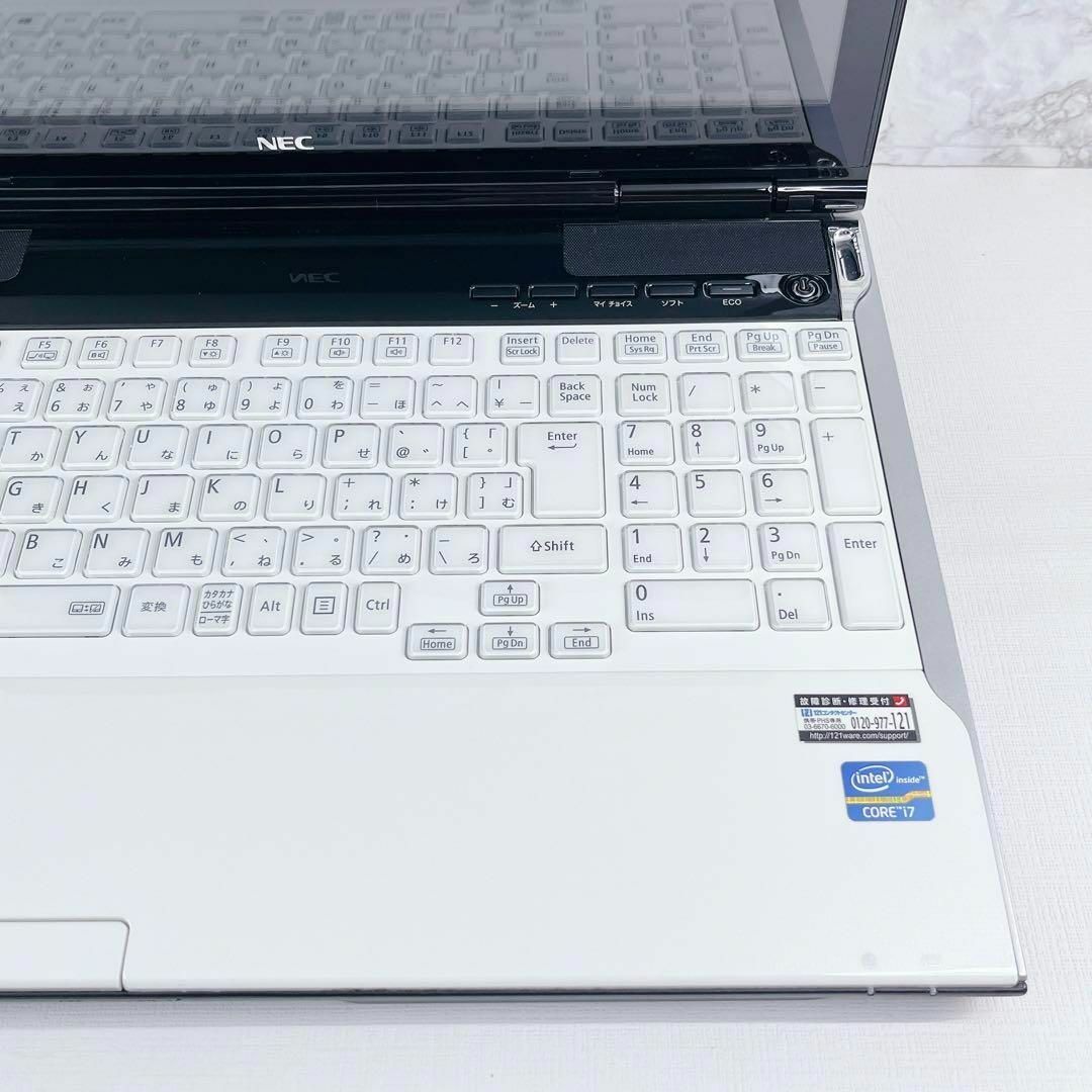 超目玉特価品 爆速快適Core i7✨メモリ16GB新品SSDブルーレイ✨ノートパソコン025