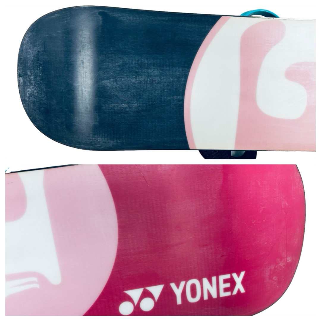 YONEX(ヨネックス)のスノーボード キッズ レディース 向けセット YONEX 135 Burton スポーツ/アウトドアのスノーボード(ボード)の商品写真