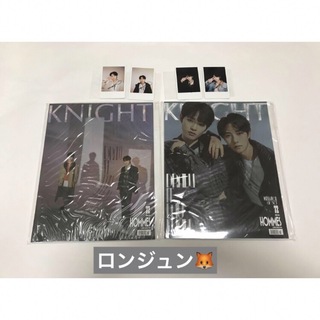 エヌシーティー(NCT)のNCT DREAM KNIGHT 中国雑誌　ロンジュン　チョンロ　トレカ付き(アイドルグッズ)