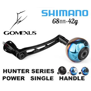 シマノ(SHIMANO)のゴメクサス　68mm HUNTER シマノ　ヴァンキッシュ　チタンブラック(リール)