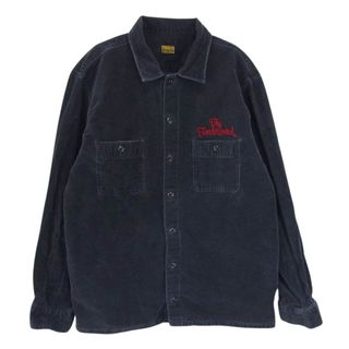 テンダーロイン(TENDERLOIN)のTENDERLOIN テンダーロイン 長袖 T-CORDUROY SHT コーデュロイ シャツ ブラック系 M【中古】(シャツ)