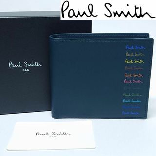 ポールスミス(Paul Smith)の【新品未使用】ポールスミス 二つ折り財布326 ダークグリーン(折り財布)