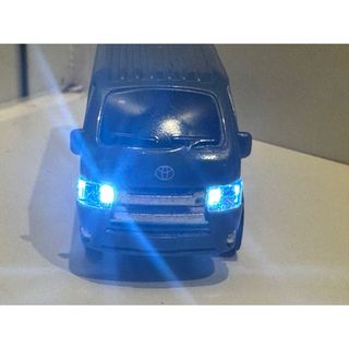 【送料無料】PULL BACK HIACE2 ブラック(ミニカー)