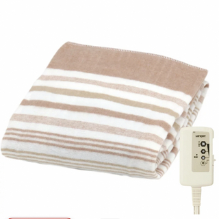 【楽天1位】日本製 洗える電気毛布 敷毛布 130cm×80cm(電気毛布)