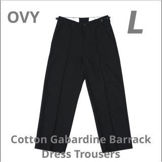 Cotton Gabardine Barrack Dress Trousers