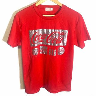 コカコーラ(コカ・コーラ)のcoca-cola コカコーラ　tシャツ メンズ　レッド　夏(Tシャツ/カットソー(半袖/袖なし))