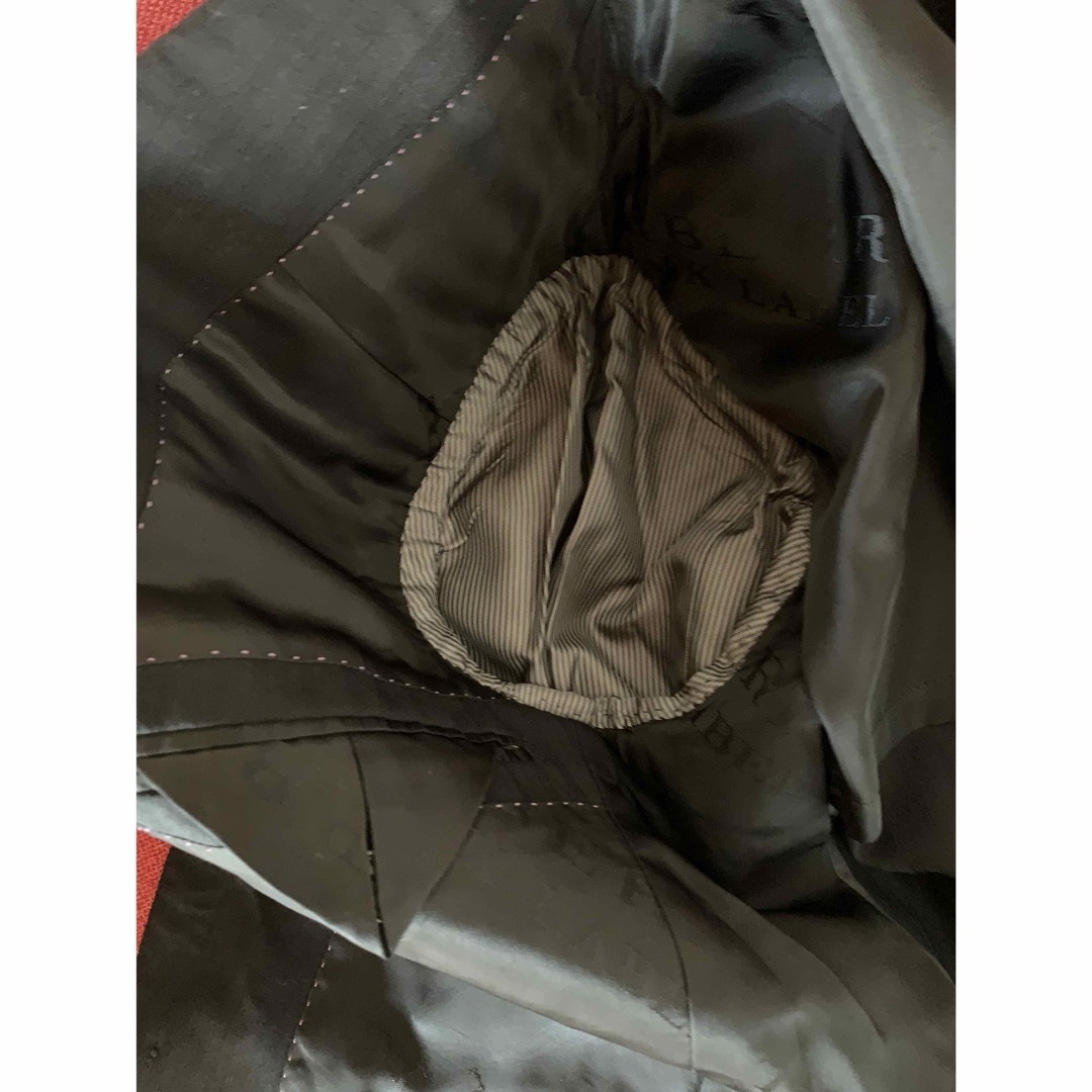 BURBERRY BLACK LABEL 裏地総柄 美品 ジャケット 刻印ボタン BURBERRY BLACK LABEL 裏地総柄 美品 ジャケット 刻印ボタン
