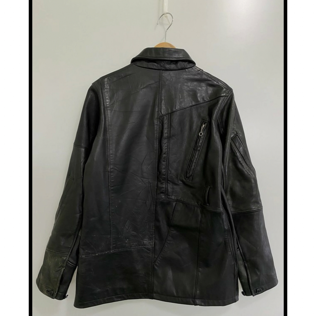 Needles(ニードルス)のREBUILD BY NEEDLES PATCH LEATHER JACKET メンズのジャケット/アウター(レザージャケット)の商品写真