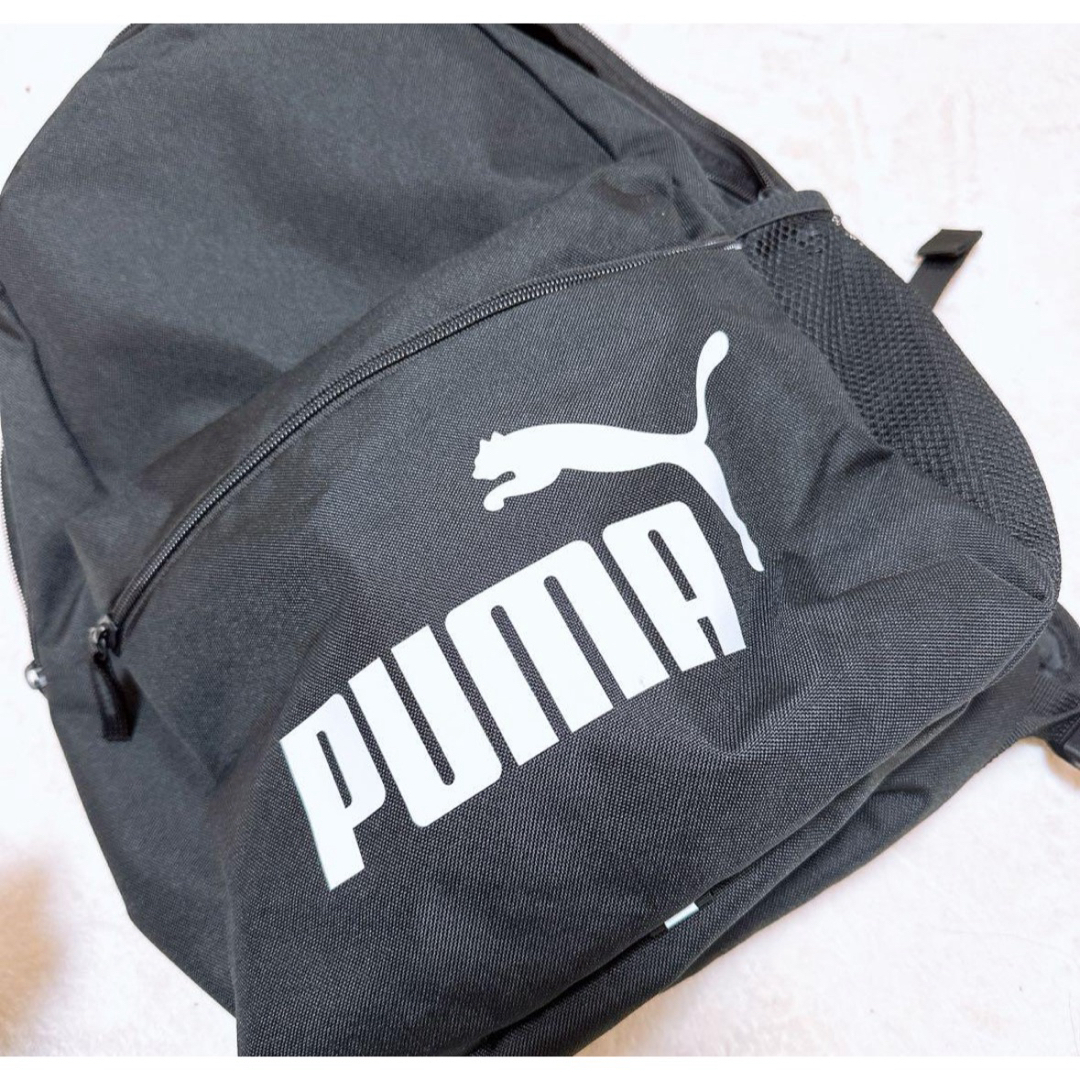 PUMA(プーマ)のPUMA リュック 黒 美品 メンズのバッグ(バッグパック/リュック)の商品写真