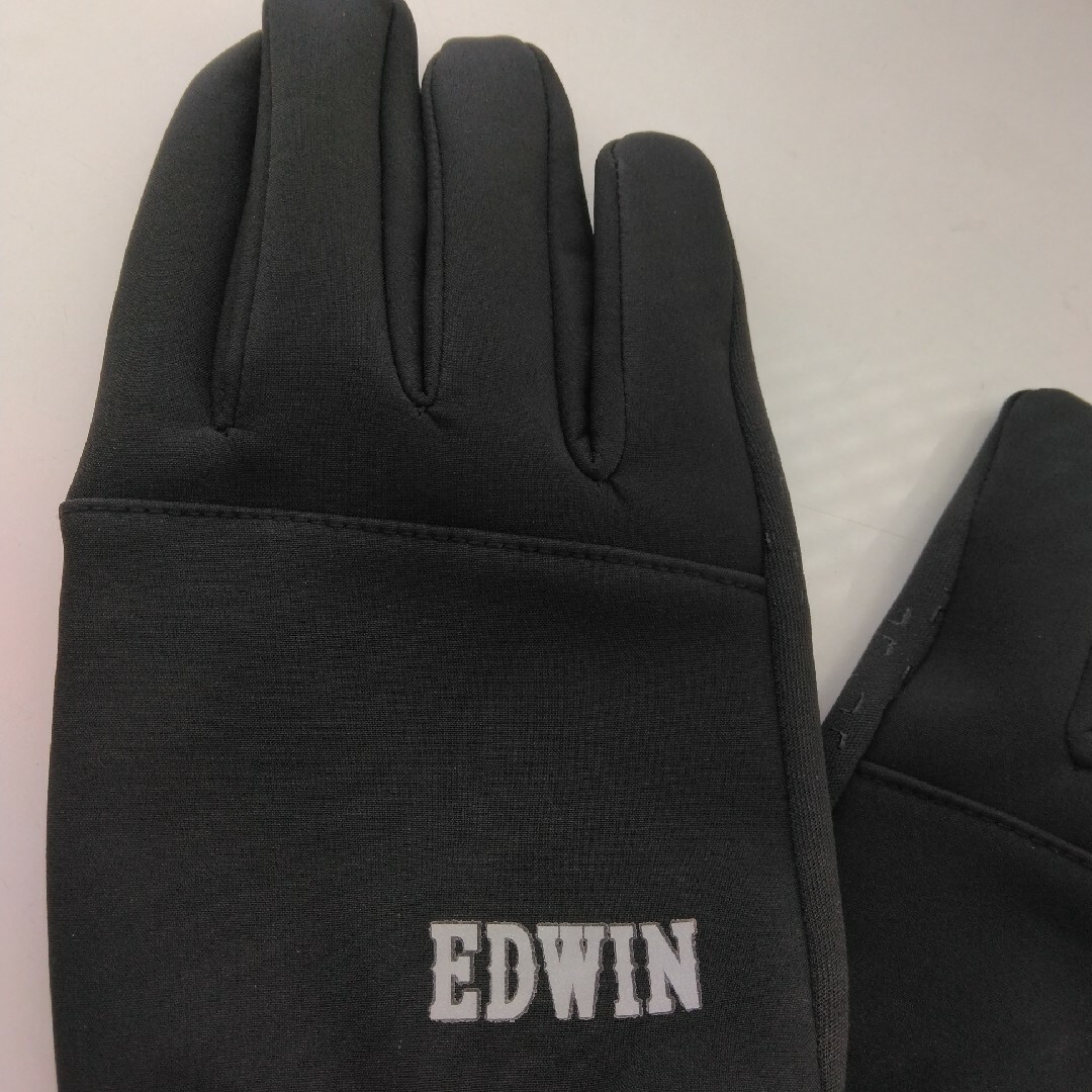 EDWIN(エドウィン)の【EDWIN】 メンズ　手袋　グローブ　M～Lサイズ　紛失防止クリップ付き メンズのファッション小物(手袋)の商品写真