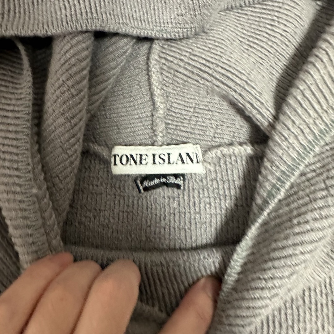 96AW Stone Island Cotton Knit Sweater