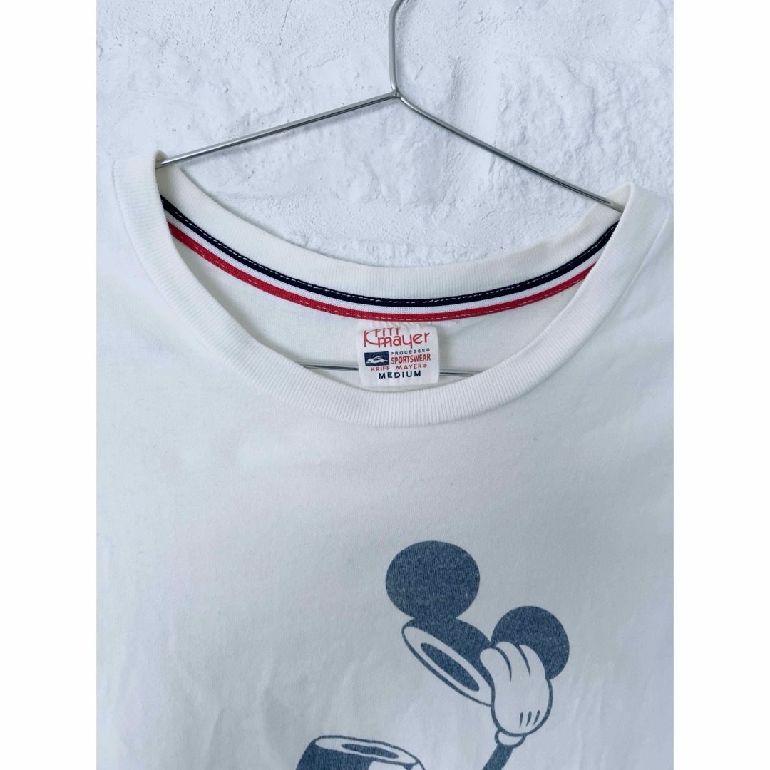 Disney(ディズニー)の古着　ディズニー　ミッキーマウス メンズのトップス(Tシャツ/カットソー(半袖/袖なし))の商品写真