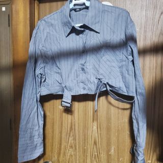 ザラ(ZARA)のZARA ストライプシャツ(シャツ/ブラウス(長袖/七分))