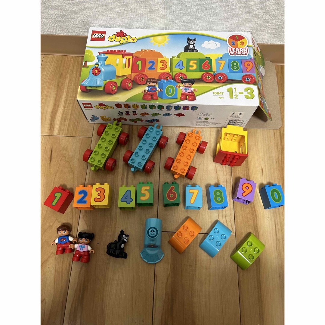 レゴデュプロ　2種類セット キッズ/ベビー/マタニティのおもちゃ(積み木/ブロック)の商品写真