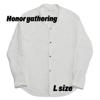 オナーギャザリング(HONOR GATHERING)のHonor gathering スタンドカラーシャツLサイズ(シャツ)