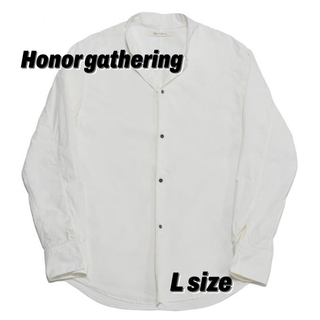 オナーギャザリング(HONOR GATHERING)のHonor gathering スタンドカラーシャツLサイズ(シャツ)