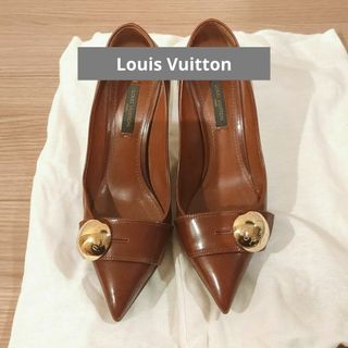 ルイヴィトン(LOUIS VUITTON)のルイヴィトン　ブラウンパンプス(ハイヒール/パンプス)